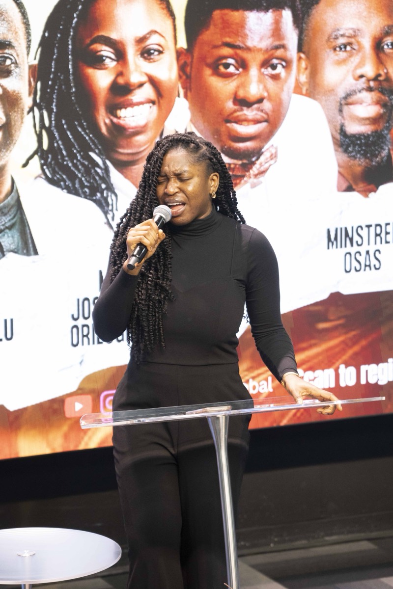 Sunday worship at Kingdom Stars Assembly church in Guelph, Ontario